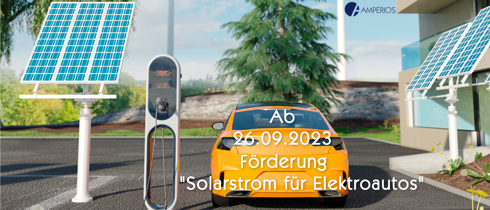 Neue Förderung „Solarstrom für Elektroautos“