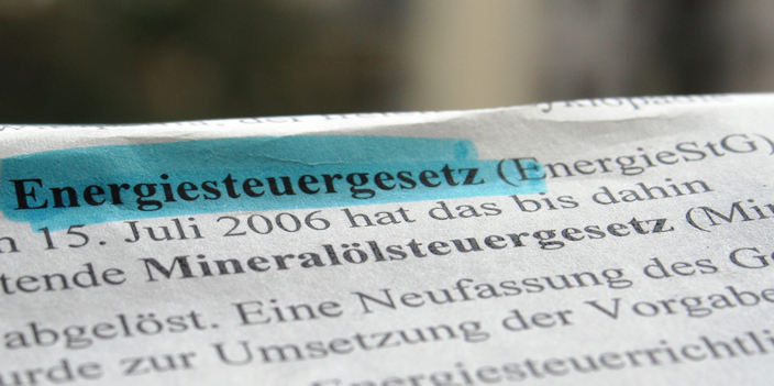 Energie- und Stromsteuern: Neues seit Jahresbeginn