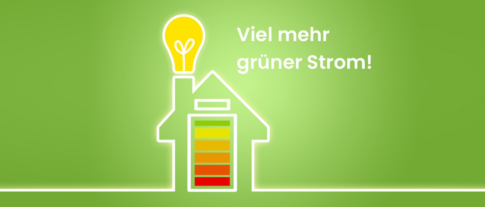 Viel mehr grüner Strom nötig!